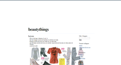 Desktop Screenshot of beautythings.blogg.se