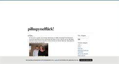 Desktop Screenshot of pillaspyssel.blogg.se