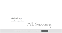 Desktop Screenshot of jillsans.blogg.se