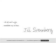 Tablet Screenshot of jillsans.blogg.se