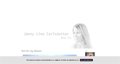 Desktop Screenshot of jennylinacarlsdotter.blogg.se