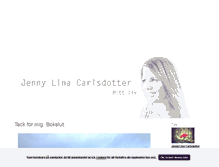 Tablet Screenshot of jennylinacarlsdotter.blogg.se