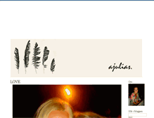 Tablet Screenshot of ajulias.blogg.se