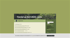 Desktop Screenshot of norrvikentraslojd.blogg.se