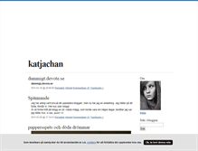 Tablet Screenshot of katjachan.blogg.se