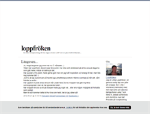 Tablet Screenshot of loppfroken.blogg.se