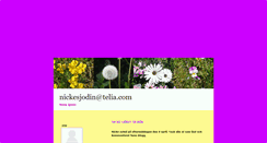 Desktop Screenshot of negus.blogg.se