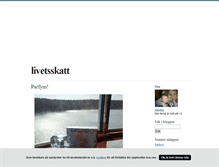 Tablet Screenshot of livetsskatt.blogg.se