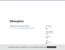 Tablet Screenshot of feliciasphoto.blogg.se