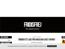 Tablet Screenshot of fridisfrej.blogg.se