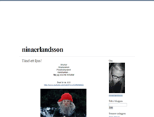 Tablet Screenshot of ninaerlandsson.blogg.se