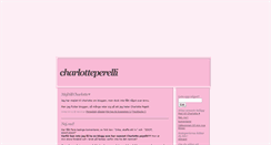 Desktop Screenshot of charlotteperelli.blogg.se