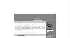 Desktop Screenshot of cladde.blogg.se