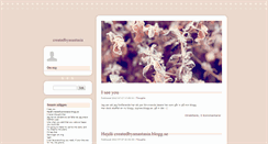 Desktop Screenshot of createdbyanastasia.blogg.se