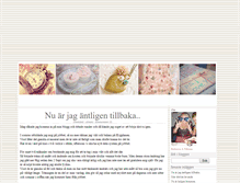 Tablet Screenshot of beckyslife.blogg.se