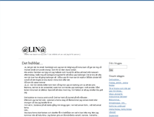 Tablet Screenshot of alinasblogg.blogg.se