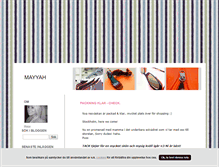 Tablet Screenshot of mayyah.blogg.se