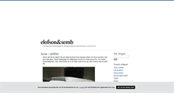 Desktop Screenshot of elofsonsemb.blogg.se