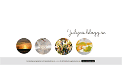 Desktop Screenshot of julijas.blogg.se