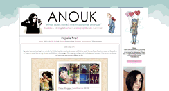 Desktop Screenshot of anouk.blogg.se