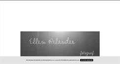 Desktop Screenshot of ellenrelander.blogg.se