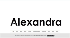 Desktop Screenshot of madebyalexandra.blogg.se