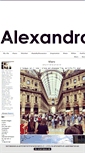 Mobile Screenshot of madebyalexandra.blogg.se