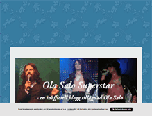 Tablet Screenshot of olasalosuperstar.blogg.se