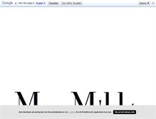 Tablet Screenshot of mildenuknow.blogg.se