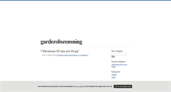 Desktop Screenshot of garderobsrensning.blogg.se