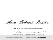 Tablet Screenshot of myras.blogg.se