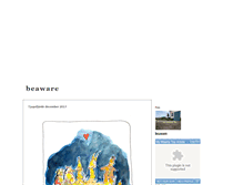 Tablet Screenshot of beaware.blogg.se