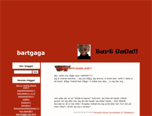 Tablet Screenshot of bartgaga.blogg.se