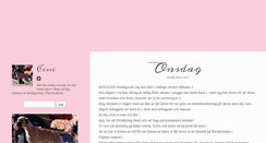 Desktop Screenshot of ceciliawillen.blogg.se