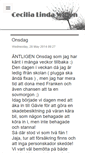 Mobile Screenshot of ceciliawillen.blogg.se