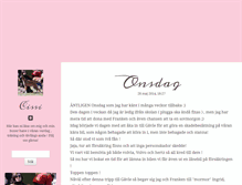 Tablet Screenshot of ceciliawillen.blogg.se