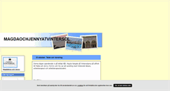 Desktop Screenshot of magdaochjennyatvintersol.blogg.se