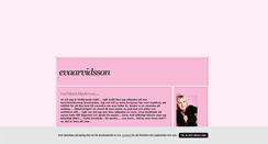 Desktop Screenshot of evaarvidsson.blogg.se