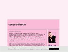 Tablet Screenshot of evaarvidsson.blogg.se