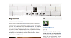 Desktop Screenshot of industribolaget.blogg.se