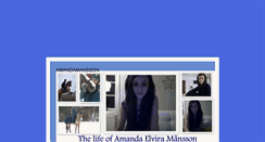 Desktop Screenshot of amandamansson.blogg.se