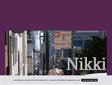 Tablet Screenshot of nikkisch.blogg.se