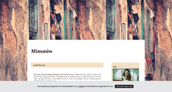 Desktop Screenshot of mimmiw.blogg.se