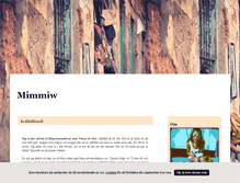 Tablet Screenshot of mimmiw.blogg.se