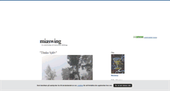 Desktop Screenshot of miaswing.blogg.se
