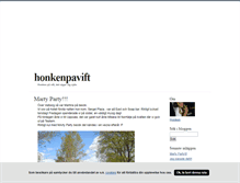 Tablet Screenshot of honkenpavift.blogg.se