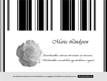 Tablet Screenshot of marialindgren.blogg.se