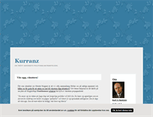 Tablet Screenshot of kurranz.blogg.se