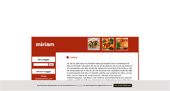 Desktop Screenshot of miriam.blogg.se