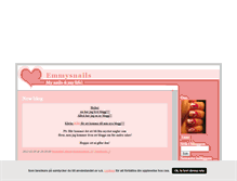 Tablet Screenshot of emmysnails.blogg.se